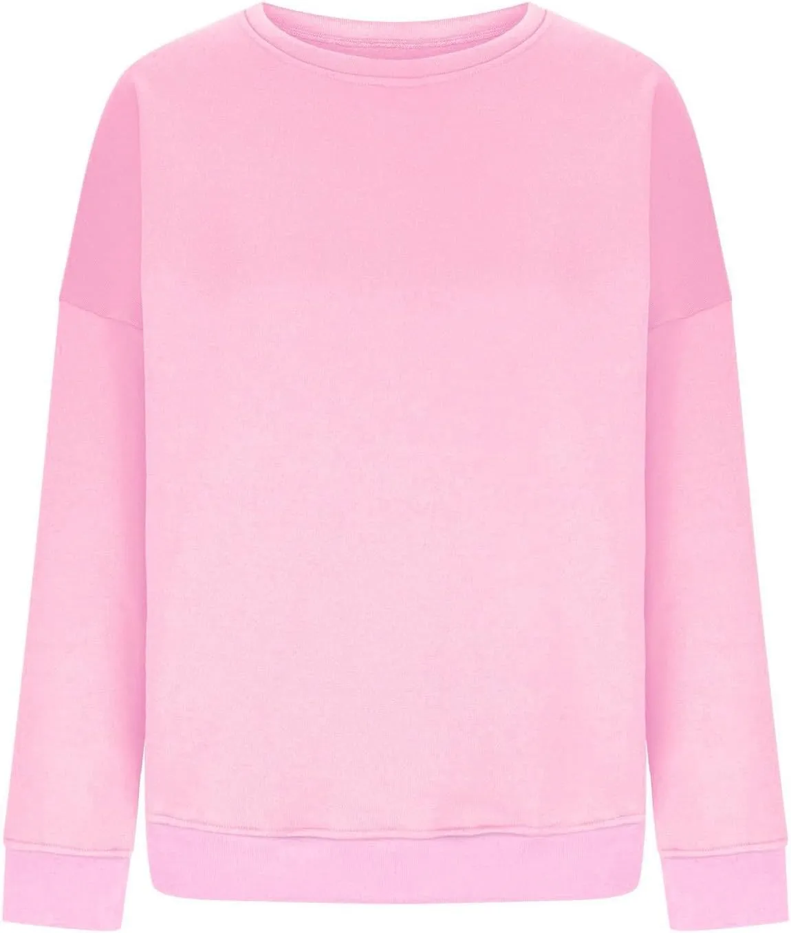 Oversized Sweatshirt for Women Loose Fit Preppy Long Sleeve Fleece Pullover Winter Warm Crew Neck Sweater Tops