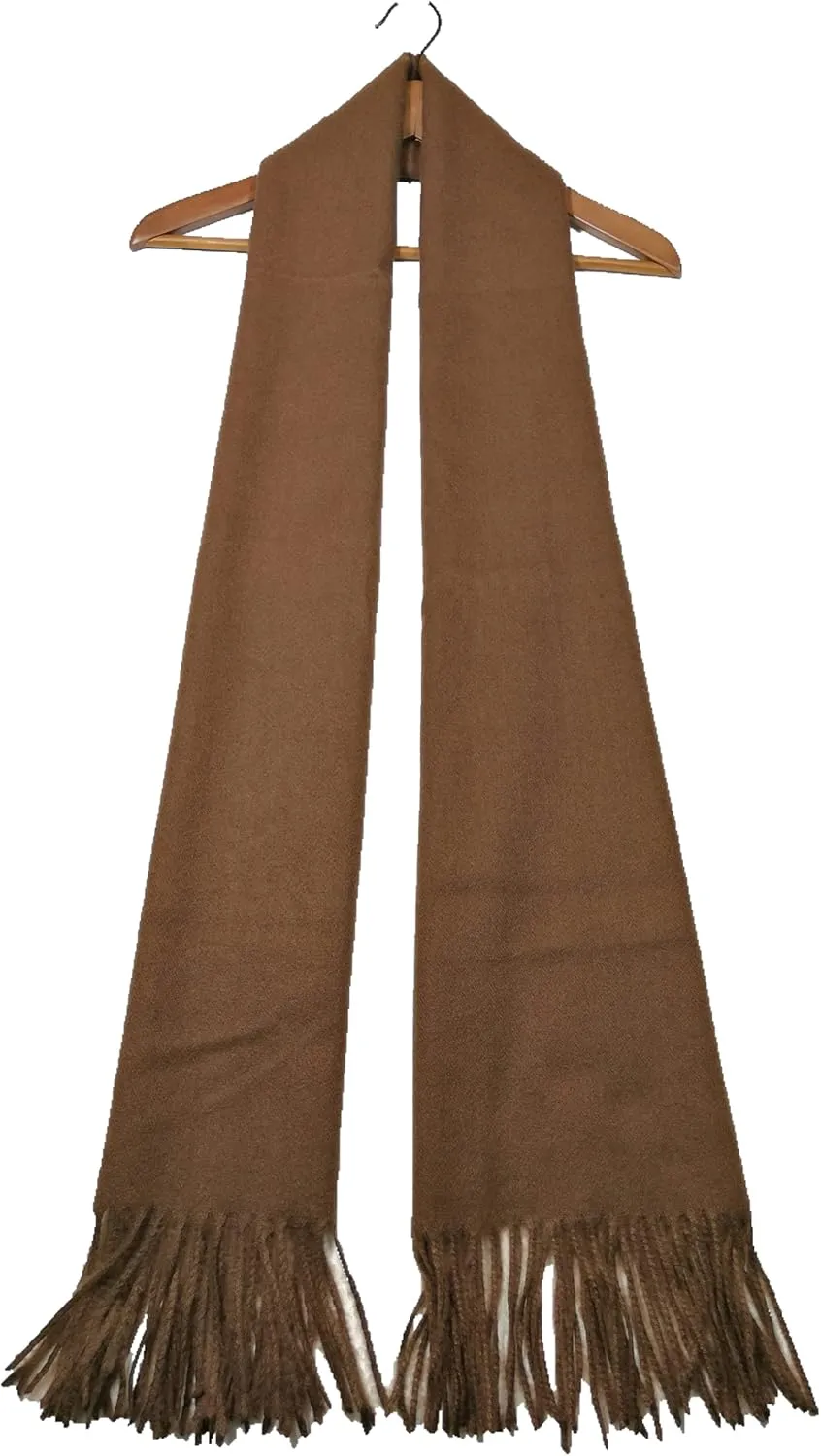 Shanlin Large Size Unisex Imitation Cashmere Winter Scarves for Men and Women