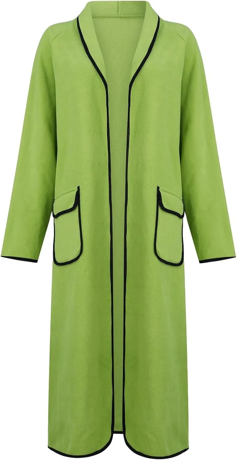 Women's Fall Coats 2025 Coats Double Breasted Slim Long Trench Coat With Belt Warm Winter Overcoat, M-2XL
